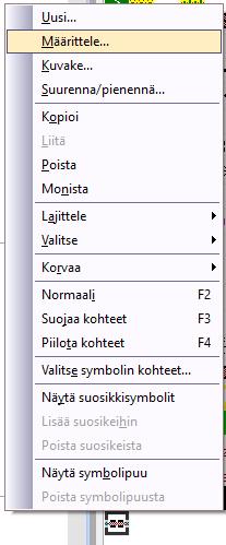 AJOTEIDEN SPRINTTIKARTTAMERKKI (OCAD12) - 2 Vaihdetaan polun väri vihreästä ruskeaksi