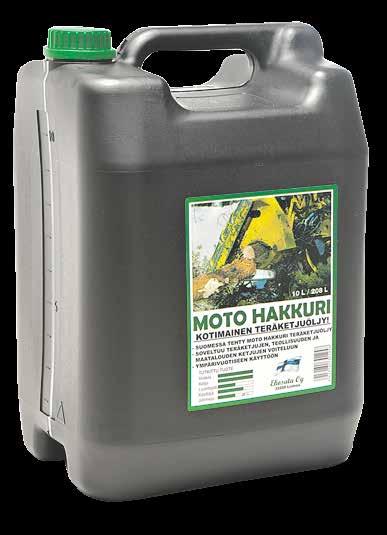 Moto Hakkuri TERÄKETJUÖLJY 10 L Mineraaliöljypohjainen, HUOM!