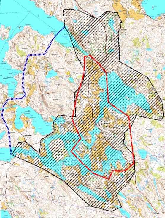 Putkilahden kyläselvitys 20.6.2016/14.3.2017 (9) Valtakunnallisesti arvokkaat maisema-alueet on inventoitu uudestaan vuosina 2010 2014.