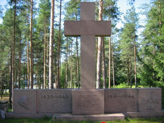 Nähtävyydet, patsaat ja muistomerkit - Suojeluskuntatalon ja entisen kunnantalon muistokivi torilla. - Mannerheim-ristin ritari Paavo Korven muistomerkki Jyringin koulun pihalla.