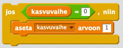 Javan GUI Scratchaajalle Tehtävä: Kasvukausi_1 Kun puutarha nyt näyttää oikealta, sitä olisi hyvä alkaa ohjelmoida toimivaksi.