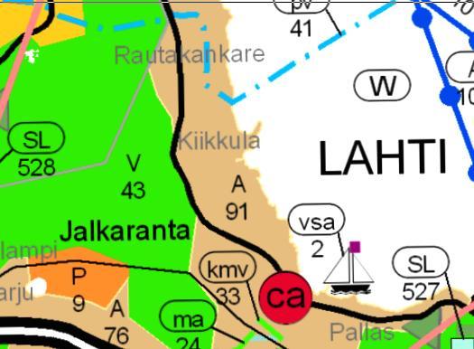 SELOSTUS A-2676 /D/2771/10.02.03.00.04/2016 6 Ote Päijät-Hämeen maakuntakaavasta Yleiskaava Asemakaava on valmisteltu oikeusvaikutteisen Lahden yleiskaavan Y-201 (kv 14.5.