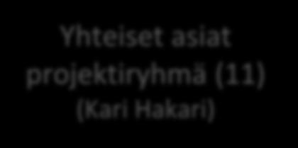 TEEMARYHMÄT 1. ICMT (18) 2. Henkilöstöasiat (16) 3. Talousasiat (9) 4.