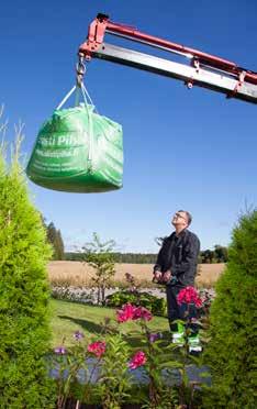 Hyvin humuspitoinen, lannoitettu, kalkittu ja seulottu levitysvalmis istutusmulta. SUURSÄKKITOIMITUS SÄÄSTÄÄ VAIVAA JA RAHAA!