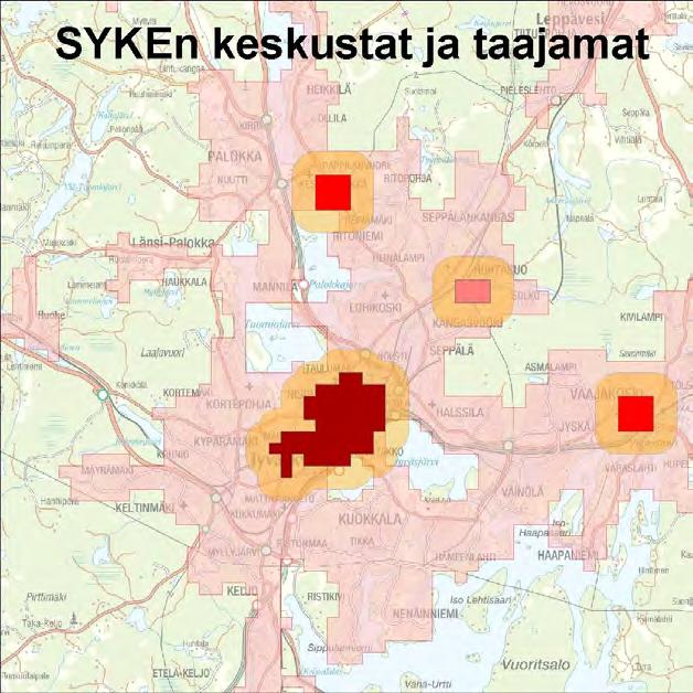 Miten määritellään keskusta-alue? Onnistunut kaupan sijainninohjausprosessi edellyttää nykyisten keskusta-alueiden tunnistamista ja rajaamista.