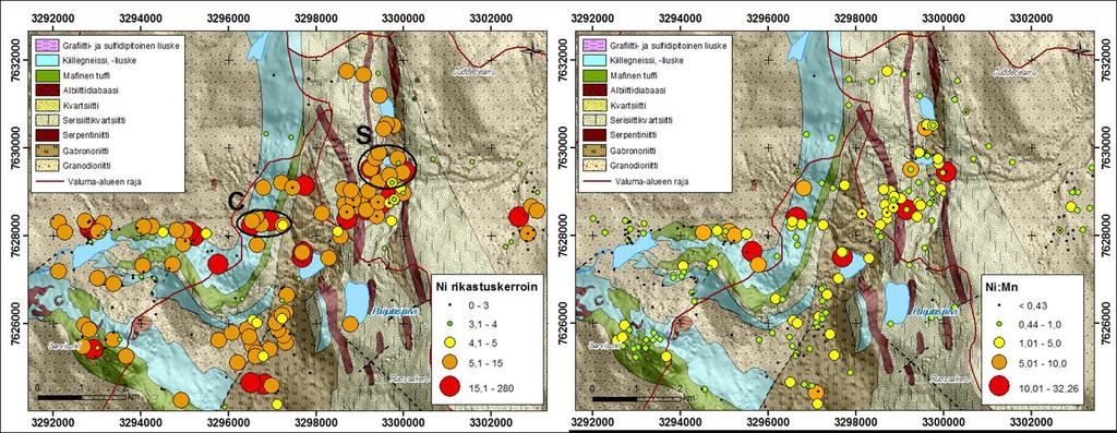 GEOLOGIAN TUTKIMUSKESKUS 2551017 HANKERAPORTTI 93 Kuva 51.