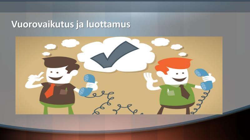 Myyntitilanteessa myyjän ja ostajan välinen vuorovaikutus on joko sanallista tai sanatonta. Sanallinen vuorovaikutus on usein se mihin panostetaan eniten.