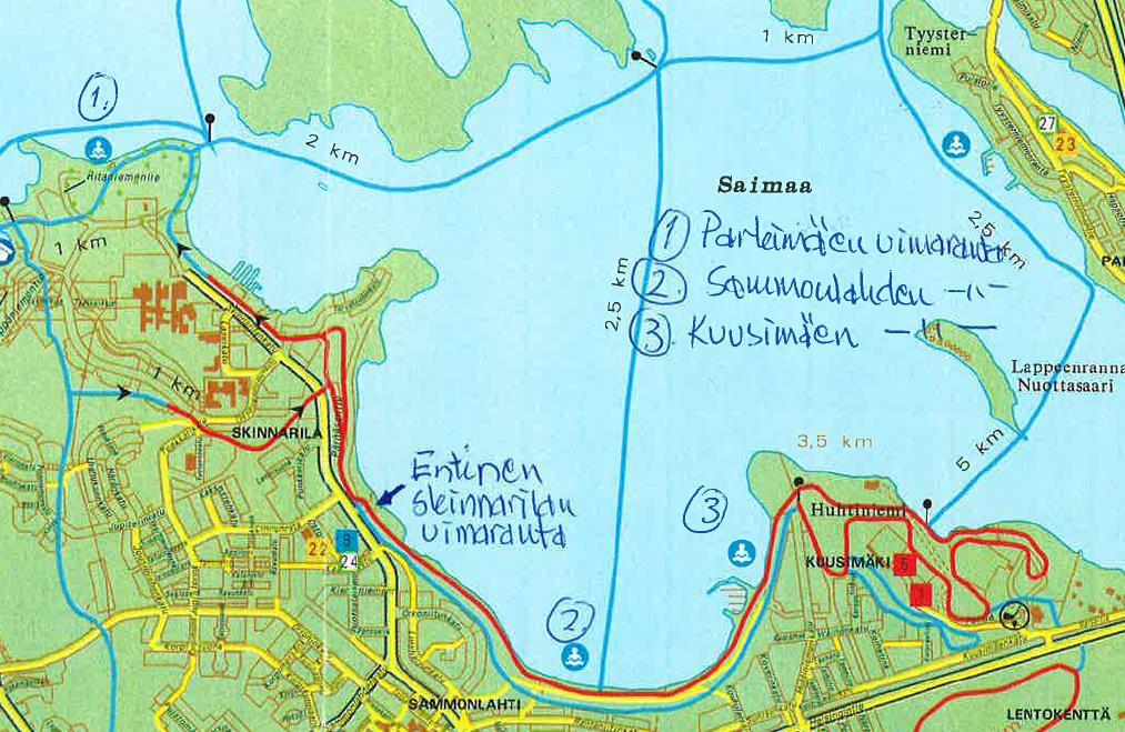 5 (6) Toimenpiteet: Tiedustellaan liikuntatoimesta miten Sammonlahden uimarannan kunnostus virkistyskäyttöön etenee ja mahdollisuuksia Skinnarilan ja Huhtiniemen ottaminen ylläpidettävien listalle.