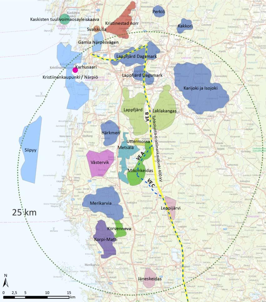 FCG SUUNNITTELU JA TEKNIIKKA OY Mikonkeitaan tuulivoimapuisto 285 Kuva 17