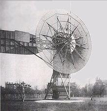 1887 D rotor 17 m 144 puusta valmistettua roottorin