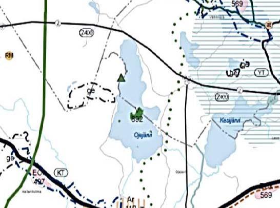 Maakuntakaava 2040 luonnoksessa Ojajärven Isosaari on osoitettu VR-alueena sekä järven luoteisosaan on osoitettu pistemäinen VR-kohde.