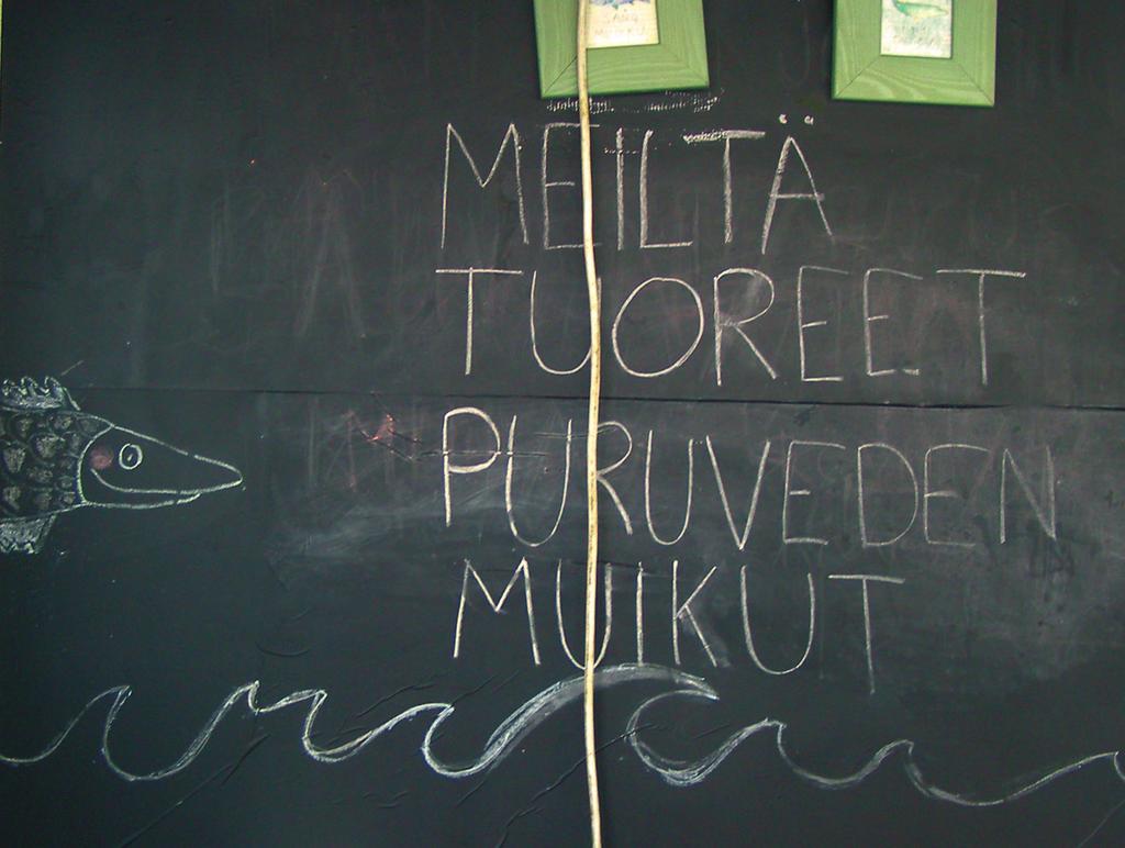Tämä teksti näkyy oikeasti kauas ja viesti menee perille.