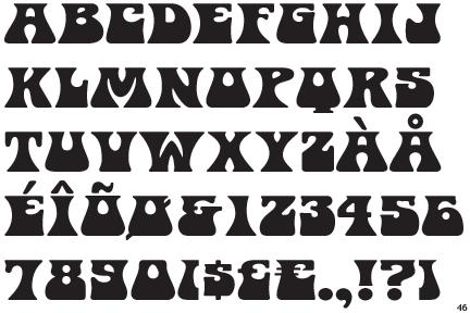 1976: Sveitsiläinen graafikko Wolfgang Weingart suunnittelee lehden Typografische Monatsblätter sivuja.
