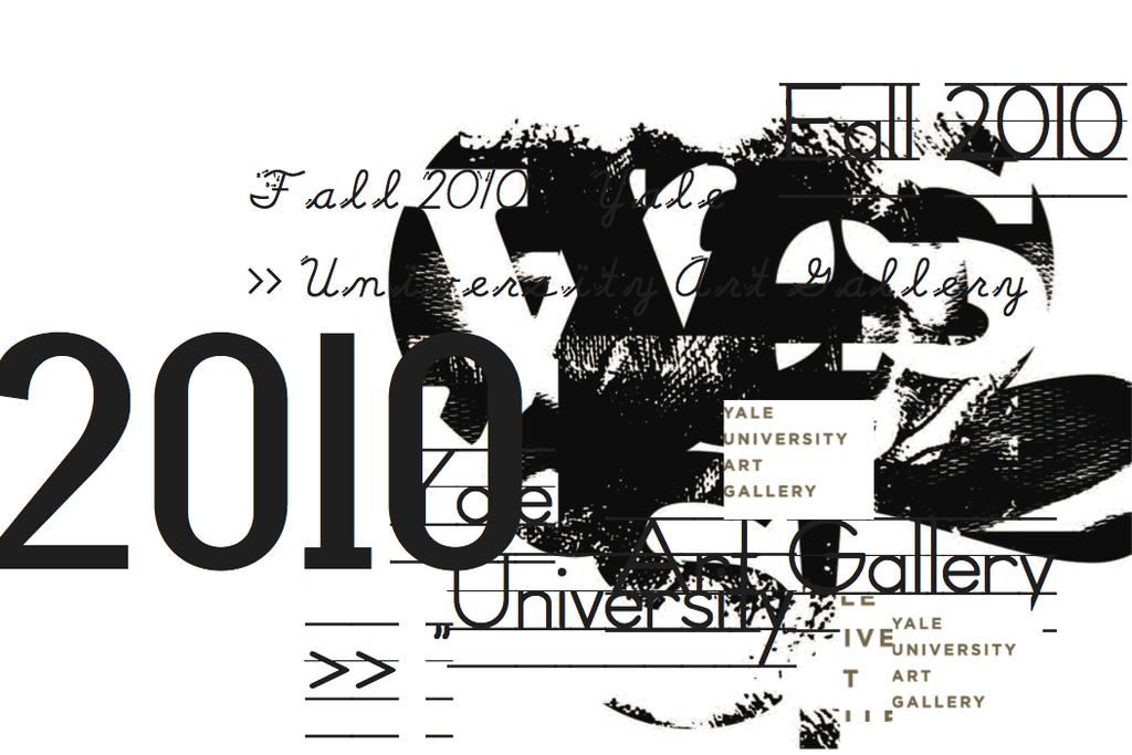 00 David Carson: The cover for the Yale University Art Gallery Fall 2010 program Juliste David Carsonin tyyliin David Carson David Carson (born 1955) is an