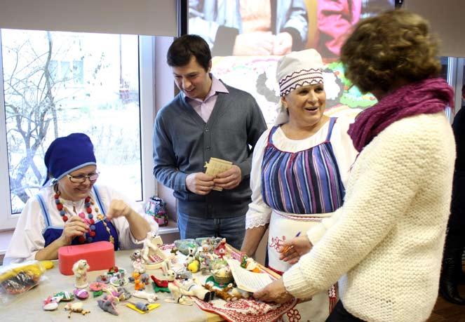 Tapahtuman puittehissa kulttuuriruatajat oli tavattu Karjalan piämiehen šijahisen Juri Šabanovin kera, kumpasen tehtävih kuuluu alovehpolitiikan aseita hoitamini.