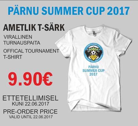 Stadionit Pelit pelataan seitsemällä kenttäalueella, joista kuusi on Pärnussa ja yksi Paikusessa. Kenttäkartta netissä: www.summercup.org/fi/parnu-summer-cup/kartta/.