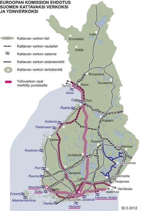 kohtaamispaikan puute. Kohtaamispaikan toteuttamisen myötä pystytään tarjoamaan lähekkäin sijaitsevien Seinäjoen ja Vaasan maakuntakeskusten välillä molempiin suuntiin hyvin toimivat työmatkayhteydet.
