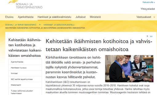 2015 Käsitteitä KANSALLINEN TASO Mihin ikääntyneiden kansalaisten kuntoutus