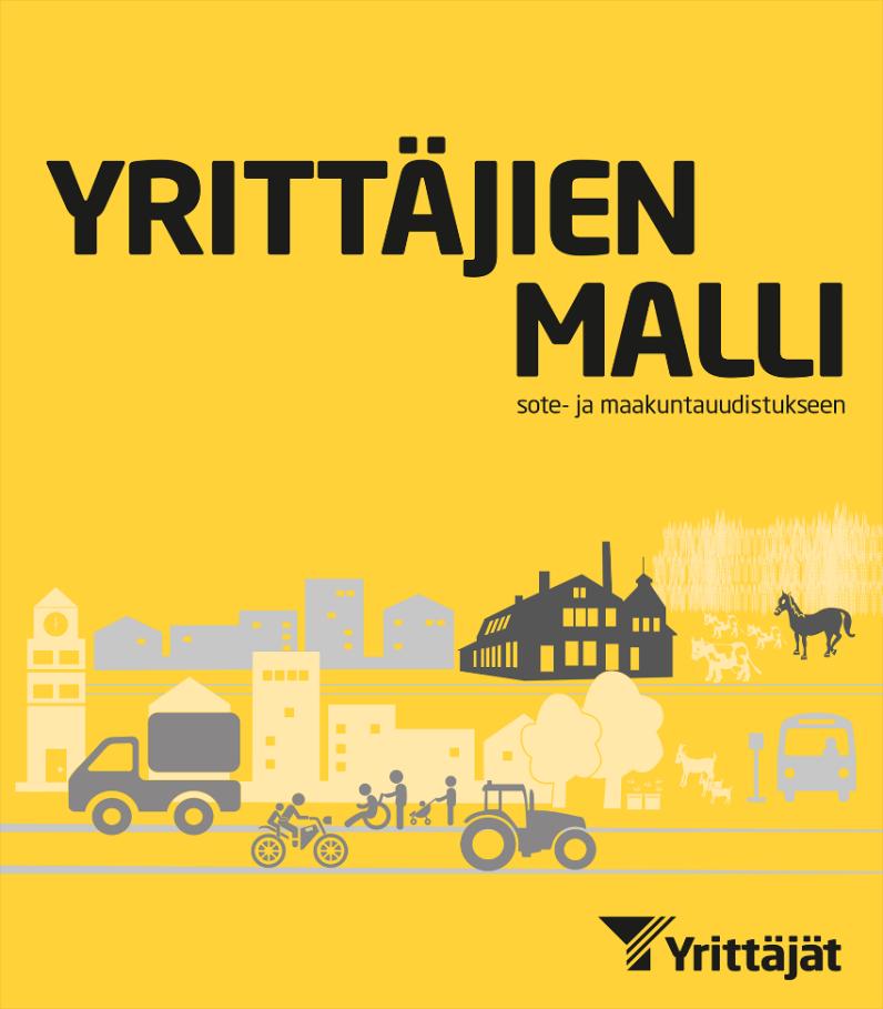 Sote- ja maakuntauudistus 1 2 3 4 Julkisen talouden tasapainottaminen Uuden yritystoiminnan