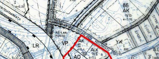 2 LÄHTÖKOHDAT Alueen yleiskuvaus Korttelin ohitse on aiemmin kulkenut rautatie Likolahteen päin ja nykyinen Niemelänkatu on ollut suhteellisen vilkas kauppakatu 1970-luvulle asti.