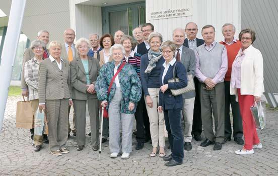 31 Marie Klubben tutustui kesävierailunsa aikana Metsästyskirjaston kokoelmiin. Ryhmälle esiteltiin erityisesti kirjaston perustajan, professori C. A. Borgströmin arvokas kokoelma.