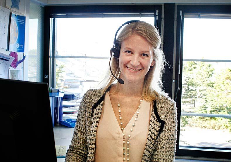 Työsuojeluvalvonta Etelä-Suomessa 2016 7 Puhelinneuvonnassa eri aihepiirien asiantuntijatarkastajat antavat neuvontaa sekä työntekijöille että työnantajille.