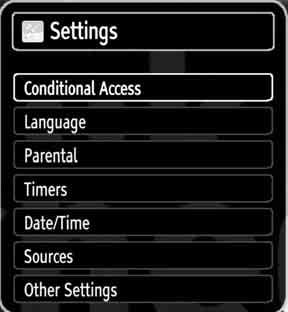 In the equalizer menu, the preset can be changed to Music, Movie, Speech, Flat, Classic and User. Press the MENU button to return to the previous menu.