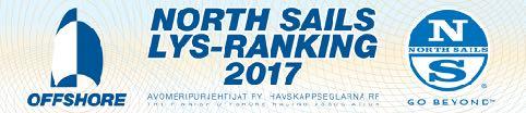 ! North Sails LYS-Ranking 2017 säännöt Nämä säännöt on laadittu yhteistyössä Avomeripurjehtijat ry - Havskappseglarna rf.