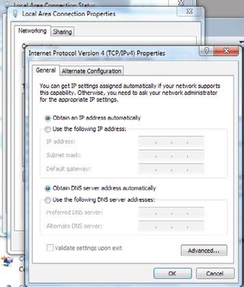 6. Modeemin asetusten muuttaminen sillattuun tai NAT-tilaan 9. Network Address Translation settings: Valitse Enable NAT ja halutessasi Enable Firewall. 12.