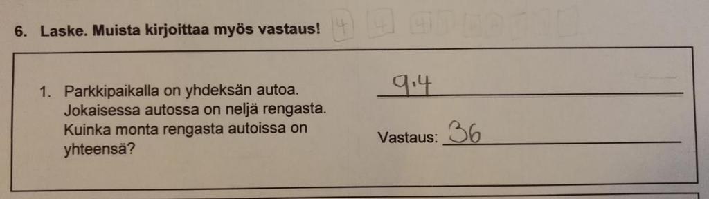 Koska oman sanallisen tehtävän keksimisessä ilmeni hyvin monenlaisia virheitä, oli niitä syytä tarkastella omana virheluokkanaan, sillä tehtävätyyppi saattoi myös olla yksi vaikuttava tekijä näiden