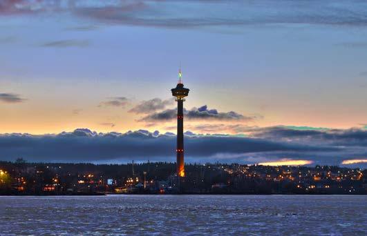 RASTI: TAMPERE Näsinneula on hieno näköalapaikka.