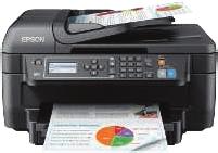 34 95 (49,95) Epson Workforce WF-750DWF LANGATON MONITOIMILAITE