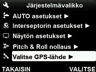 Järjestelmän automaattiset ohjaustoiminnot tarvitsevat oikeita venetietoja toimiakseen kunnolla. Varmista, että syötät oikeat venetiedot. 5.