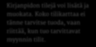 Klikkaa Tuotemyynti-linkkiä