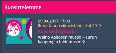 Hinta-kenttään vain hintatiedot.