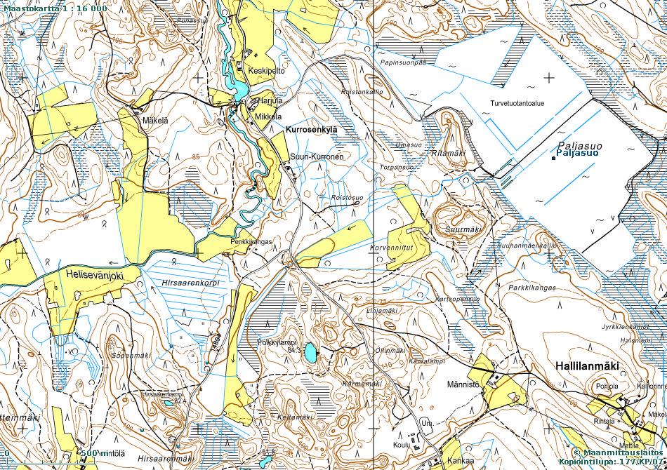 PUMPPU kenttä K2 RAUTJÄRVEN PALJASUON