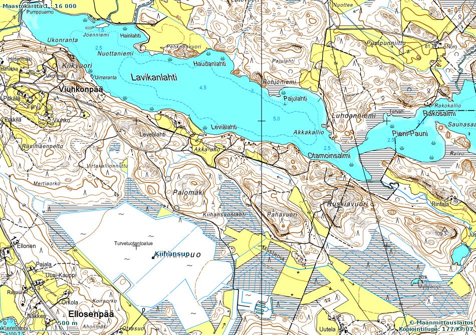 LAVIK2 Kiihansuo P0 P1 PUMPPU pv-kenttä K2