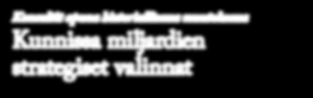 voi toteutuessaan olla historiallisen suuri, mutta kunnat eivät ole pysähtyneet odottamaan rakenneuudistusta ja valtionhallinnon Kuntauudistus uusia rahoituslinjauksia, vaan ne kehittävät koko ajan