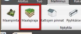 51 (77) 6.3. Maalajirajojen määrittäminen Ohjelma olettaa, että jos on olemassa maalajiraja (savi,siltti,moreeni) niin sen alapuolella on aina olemassa kalliopinta.