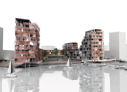 Kokonaisuus jää hajanaiseksi, mutta ehdotuksessa on kuitenkin urbaania kepeyttä ja kortteliratkaisujen innovatiivisuutta.