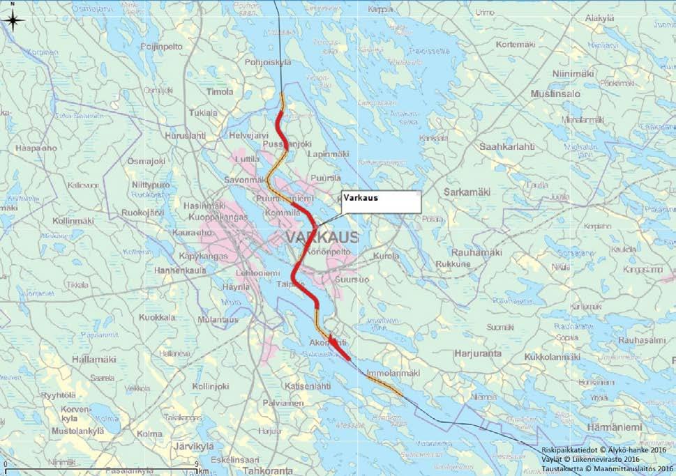 jaitsee silta, jossa on johteet. (Häkkinen 2016.