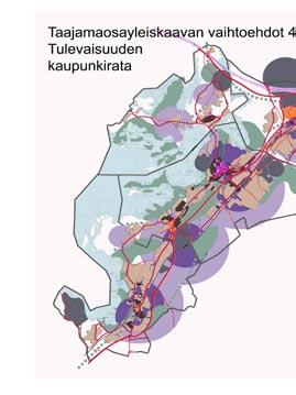 Muualla Uudellamaalla kuin pääkaupunkiseudulla tavoiteltavana ohjelukuna voi pitää vähintään 10000 asukkaan tai työpaikan sijoittamista tyydyttävän tarjonnan asemille 2,5 km etäisyydelle.