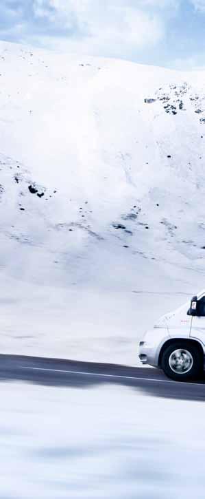 Jos talvi ei tule luoksesi, sinun pitää ajaa talven luo. KABE Travel Master on suunniteltu ympärivuotiseen käyttöön kaikentyyppisissä ilmastoissa!