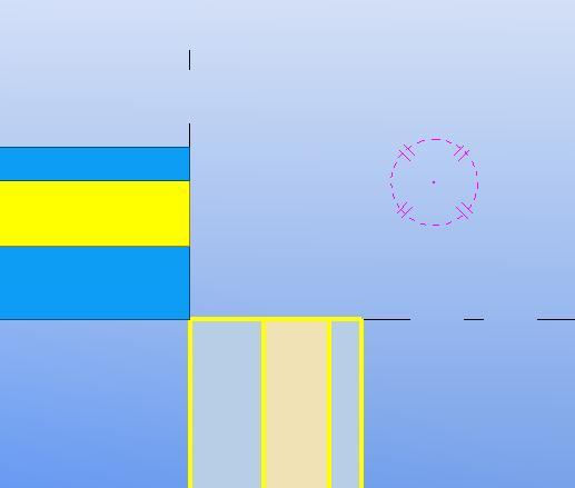 erillisten wall layout -seinien välille.