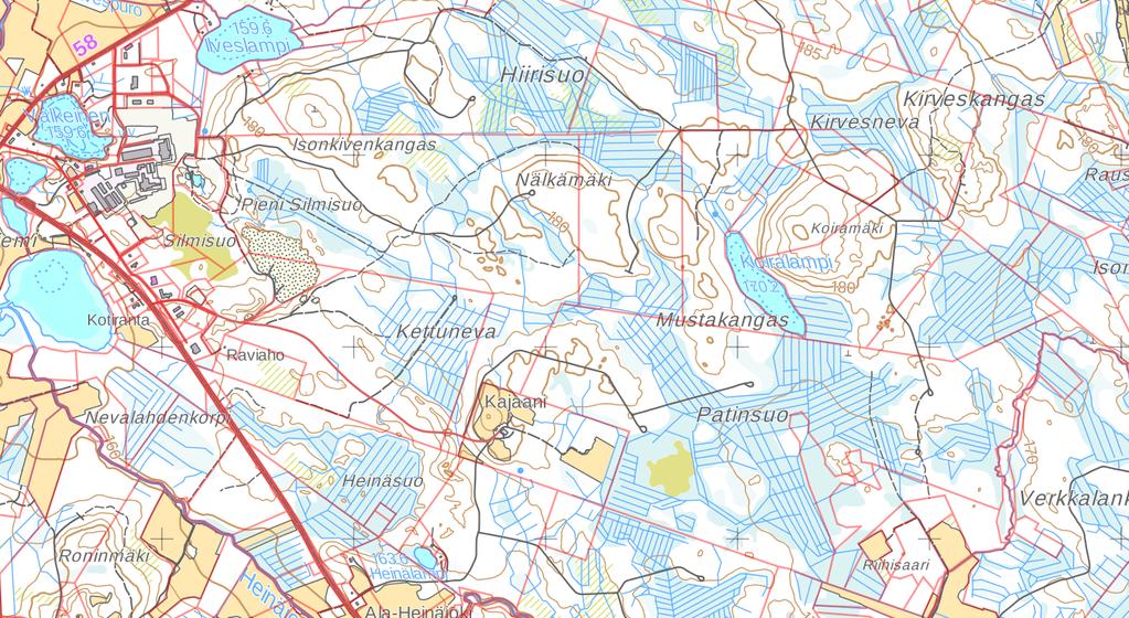 Number9 (Kenttäalue) - Mahdollista harjoitus- ja testausaluetta kenttäalueen