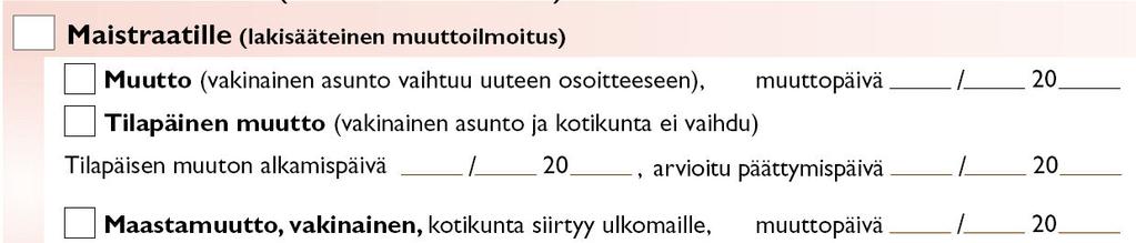 Kuva: RH1:n liittymät. 3.8 Rakennuksen varusteet Rakennuksen varusteet kirjoitetaan RH1-lomakkeessa niille varattuihin kohtiin rastittamalla.