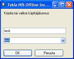 Pikakuvake tarkastusohjelmistoon Kuva 1.