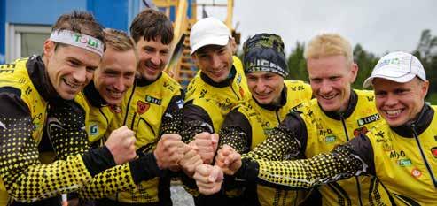 20 JOENSUU-JUKOLA 2017 KIMMO HIRVONEN KooVee has again seven strong runners. Anchor Daniel Hubmann on the left.