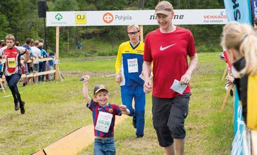 JOENSUU-JUKOLA 2017 35 TÄRKEÄSSÄ Kiitos Veikkauksen pelien pelaajat! ROOLISSA Suunnistuksen suosio on kasvanut viime vuosina vahvasti: kuntorastikävijöiden määrä jatkoi kasvuaan ennätyslukemiin.