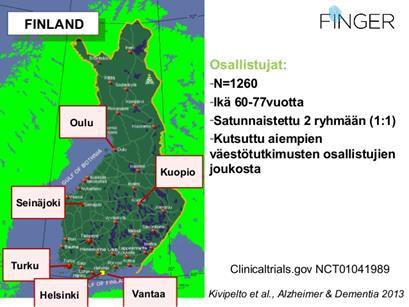 25 5 FINGER- TUTKIMUS FINGER-tutkimus (Finnish geriatric intervention study to prevent cognitive impairment and disability) on Suomessa toteutettu muistitoimintojen heikentymisen ehkäisytutkimus.